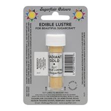 Picture of SUGARFLAIR EDIBLE RADIANT GOLD EDIBLE LUSTRE POWDER 2G